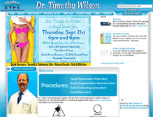 Tablet Screenshot of easttnplasticsurgery.com